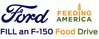 Fill an F-150 Feeding America Food Drive Logo