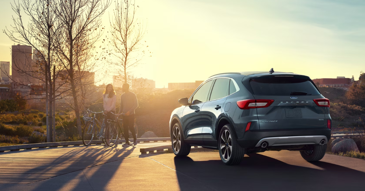 2025 Ford Escaped parked while facing the sun