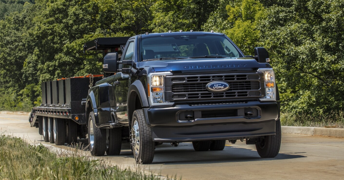2025 Ford F-250 Super Duty truck towing
