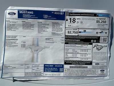 2026 Ford Mustang GT Fastback