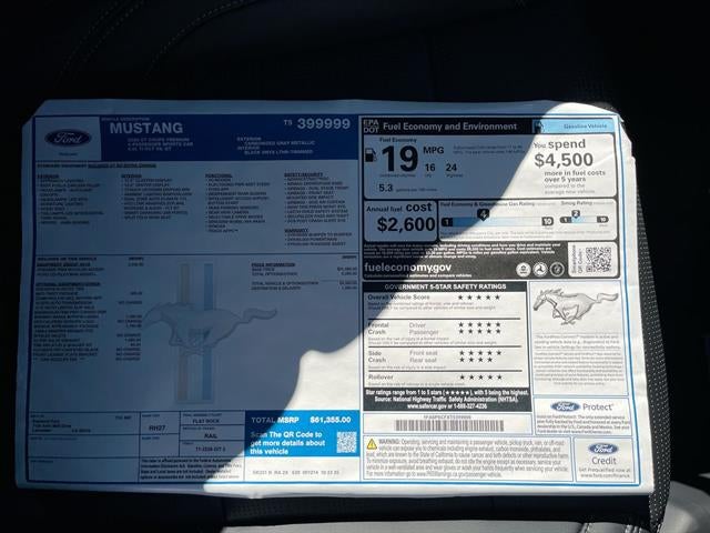 2026 Ford Mustang GT Premium Fastback