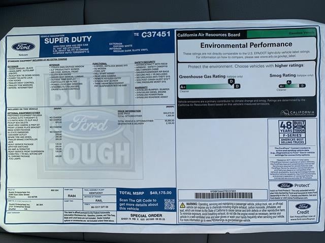 2026 Ford Super Duty F-250 SRW XL 2WD Reg Cab 8' Box