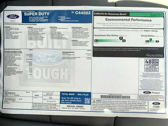 2026 Ford Super Duty F-250 SRW XL 2WD Reg Cab 8' Box