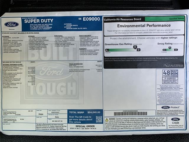 2025 Ford Super Duty F-350 SRW XL 2WD Reg Cab 145" WB 60" CA