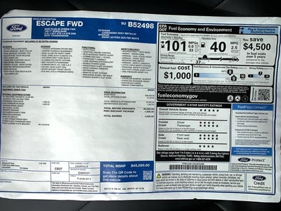 2025 Ford Escape PHEV FWD