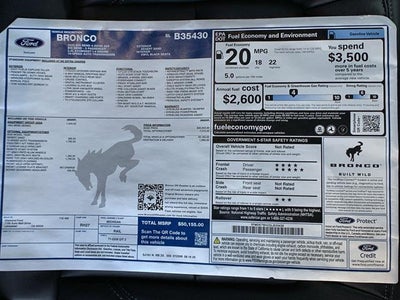 2025 Ford Bronco Big Bend 4 Door 4x4