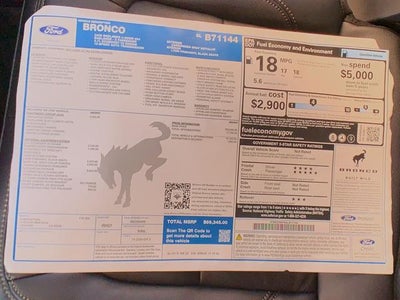 2025 Ford Bronco Badlands 4 Door Advanced 4x4