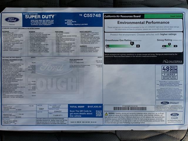 2026 Ford Super Duty F-350 SRW Platinum 4WD Crew Cab 6.75' Box