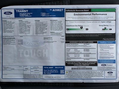 2026 Ford Transit Cargo Van T-250 148" Med Rf 9150 GVWR RWD