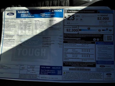 2025 Ford Ranger XLT 2WD SuperCrew 5' Box