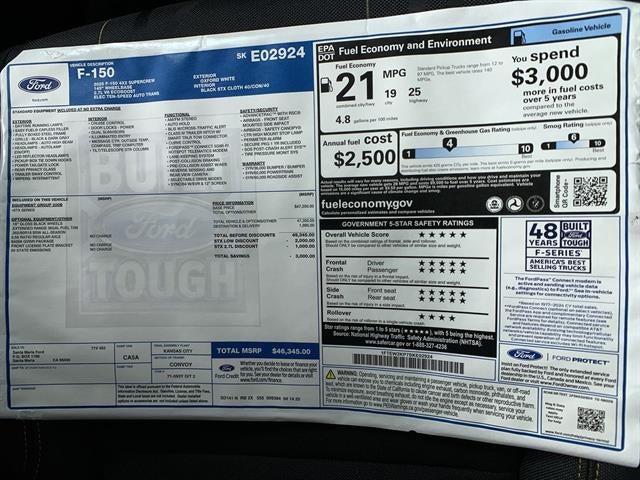 2025 Ford F-150 STX 2WD SuperCrew 5.5' Box