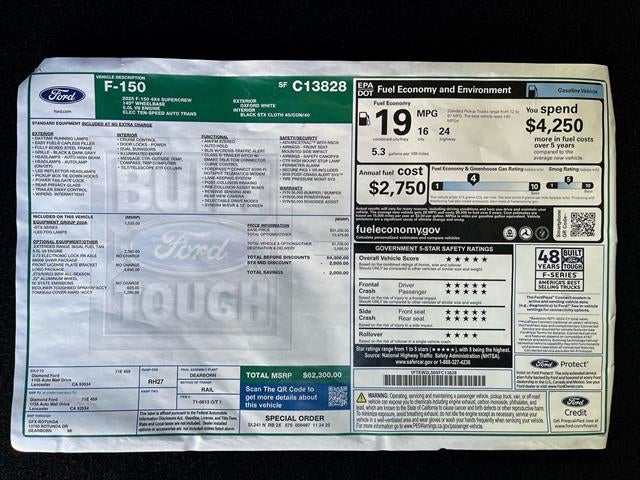 2025 Ford F-150 STX 4WD SuperCrew 5.5' Box