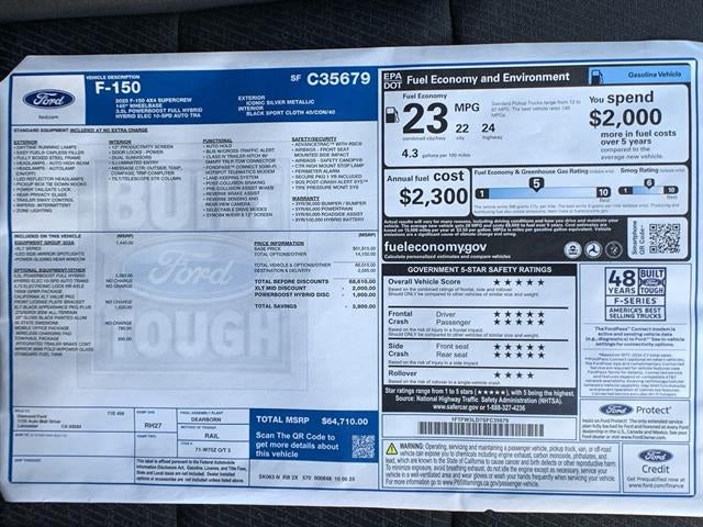 2025 Ford F-150 XLT 4WD SuperCrew 5.5' Box