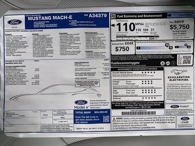 2025 Ford Mustang Mach-E Premium RWD