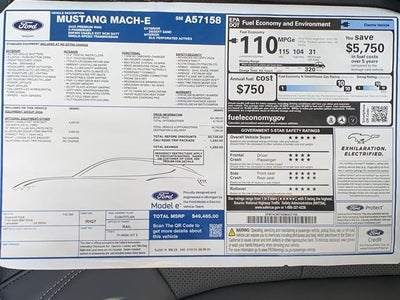 2025 Ford Mustang Mach-E Premium RWD