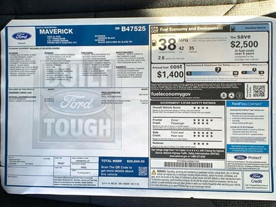 2025 Ford Maverick XL FWD SuperCrew