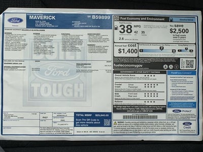 2025 Ford Maverick XL FWD SuperCrew