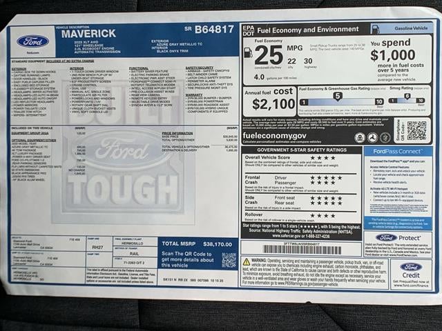 2025 Ford Maverick XLT AWD SuperCrew