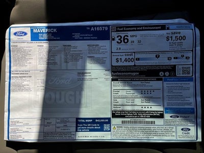 2026 Ford Maverick LARIAT AWD SuperCrew