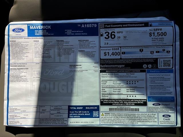 2026 Ford Maverick LARIAT AWD SuperCrew