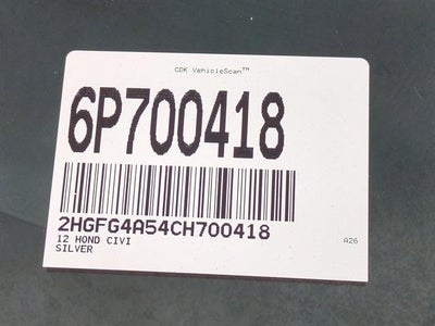 2012 Honda Civic Coupe Si