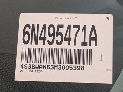 2021 Subaru Legacy Limited