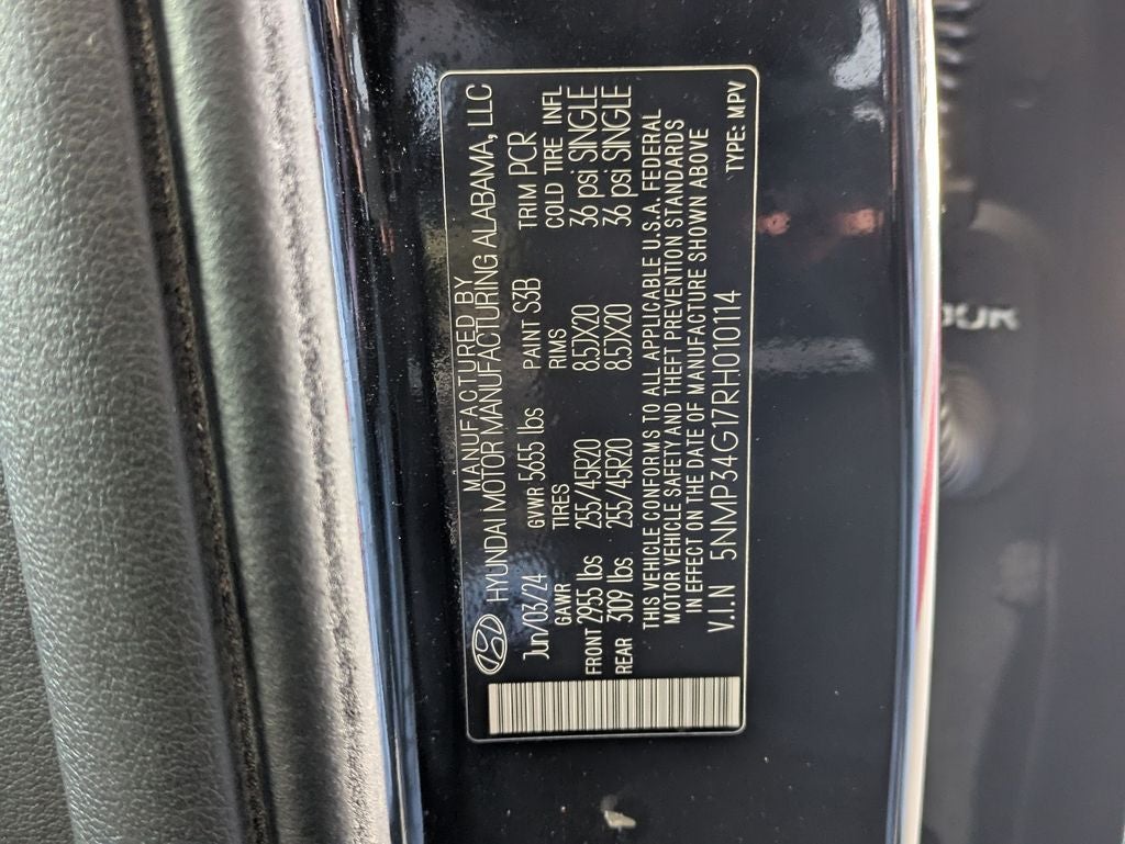 2024 Hyundai Santa Fe Hybrid Limited
