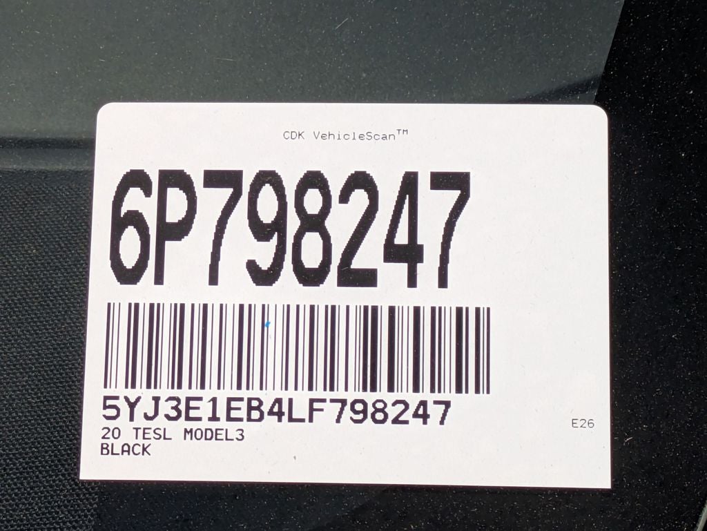 2020 Tesla Model 3 Long Range