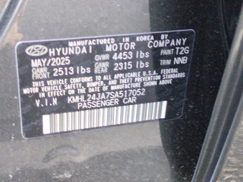 2025 Hyundai Sonata SE