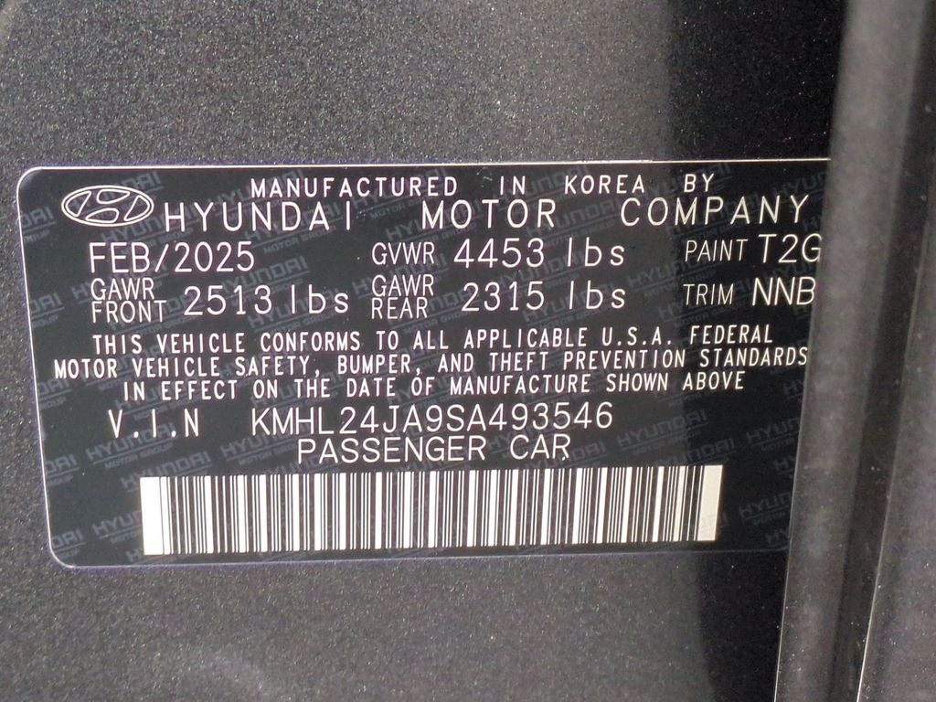 2025 Hyundai Sonata SE