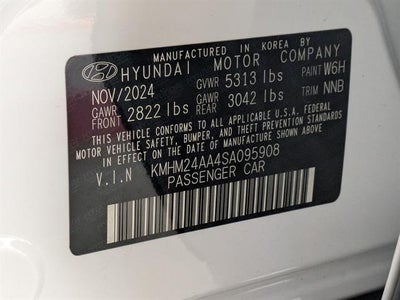 2025 Hyundai IONIQ 6 SE