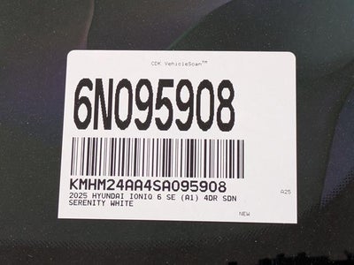 2025 Hyundai IONIQ 6 SE