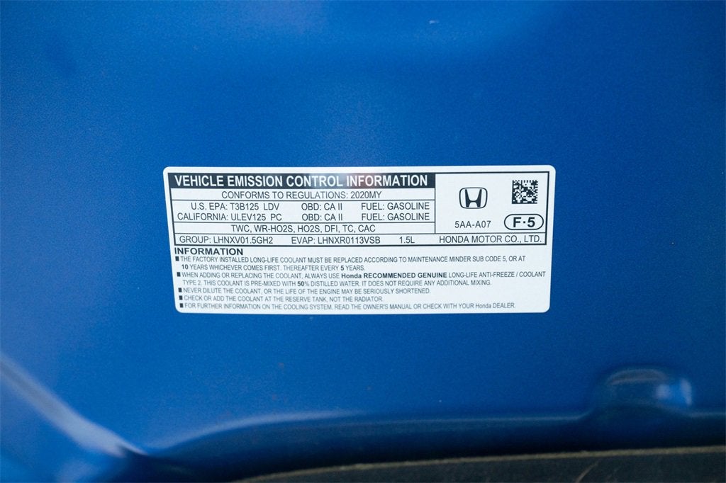 2020 Honda Civic Sedan EX