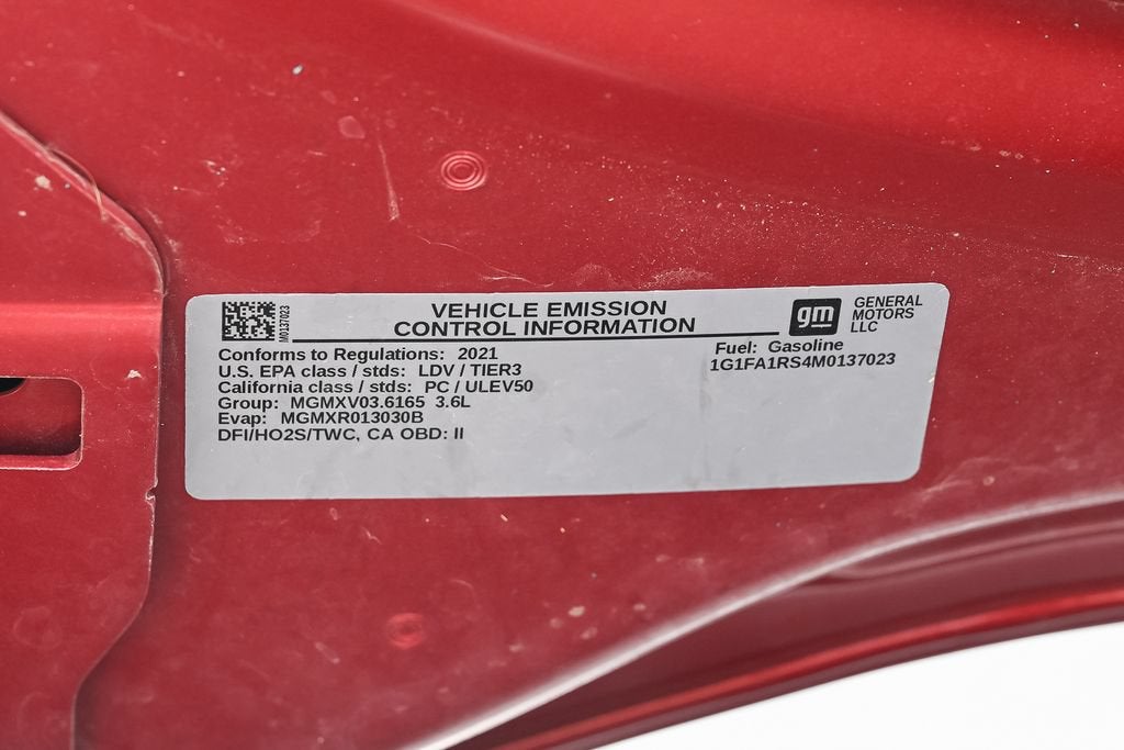 2021 Chevrolet Camaro 1LT
