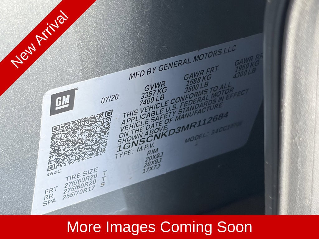 2021 Chevrolet Tahoe LT