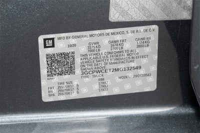 2021 Chevrolet Silverado 1500 LT