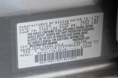 2023 Nissan Versa SV