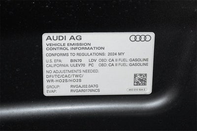 2024 Audi A6 Sedan Premium Plus