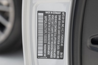 2023 Porsche Panamera NA
