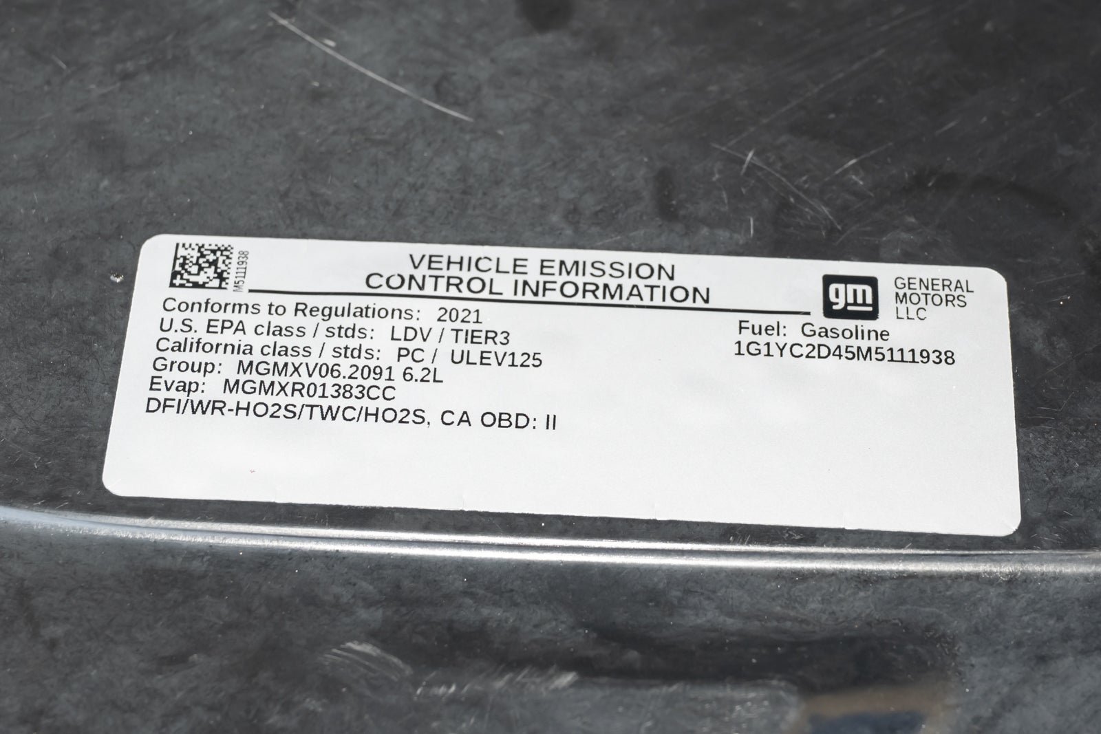 2021 Chevrolet Corvette Stingray 3LT