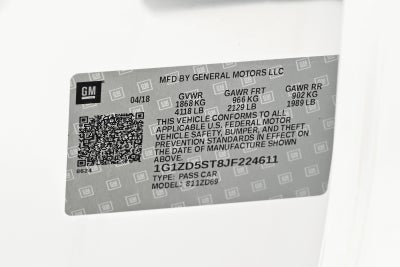 2018 Chevrolet Malibu LT