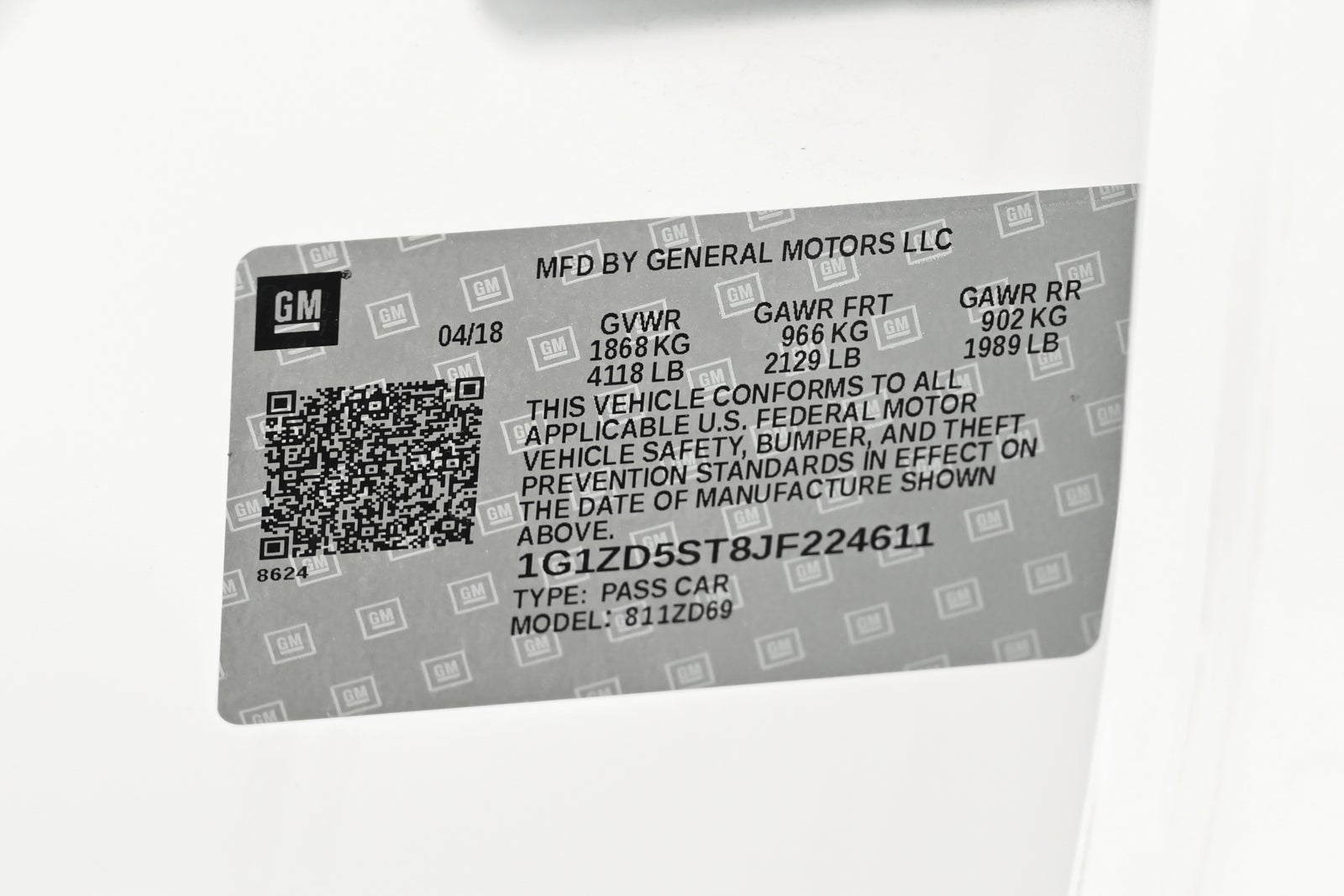 2018 Chevrolet Malibu LT