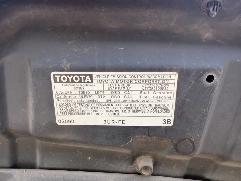 2018 Toyota Tundra 4WD SR5