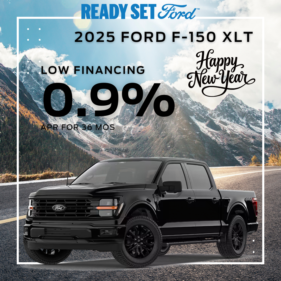 Special F-150 XLT Finance Offer for 0.9% for 36 mos