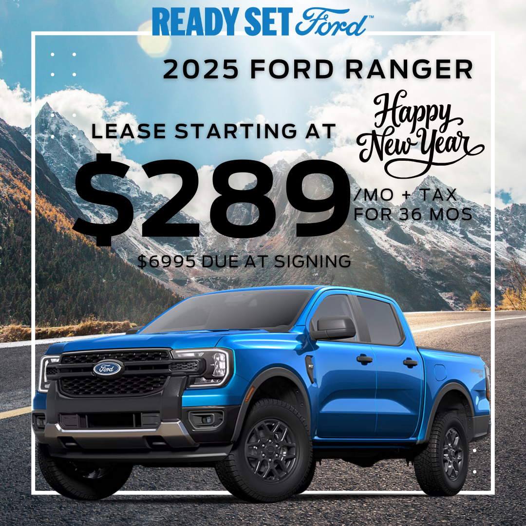 Lease 2025 Ranger for Just $289/month