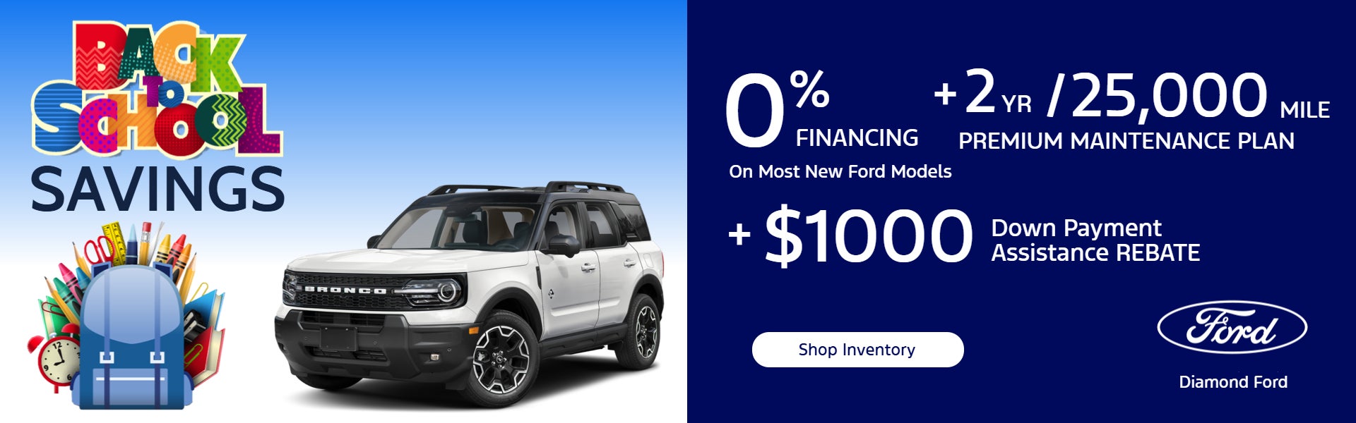 0% financing (ON MOST NEW FORDS