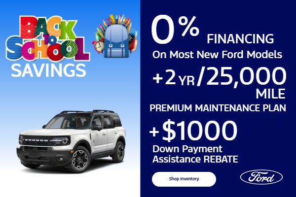 0% financing (ON MOST NEW FORDS