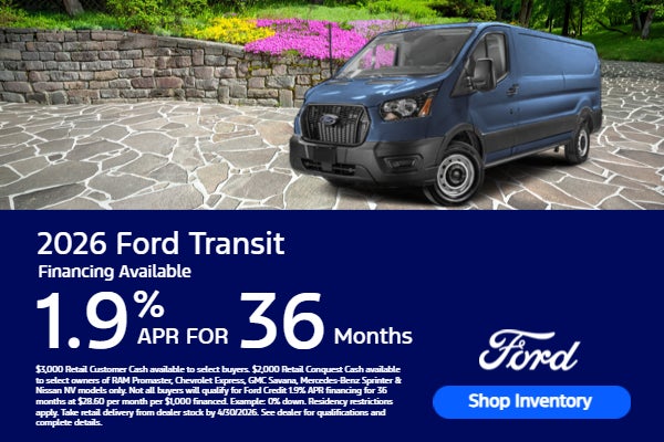 2026 FORD TRANSIT