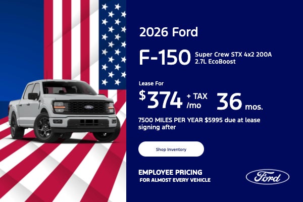 2026 FORD F-150 Super Crew STX 4x2 200A 2.7L EcoBoost