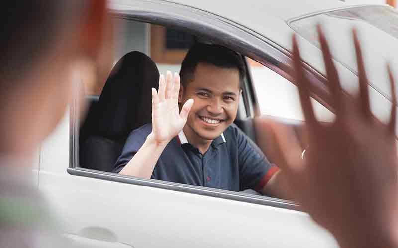 Diamond Ford in Lancaster CA customer who just had collision repair